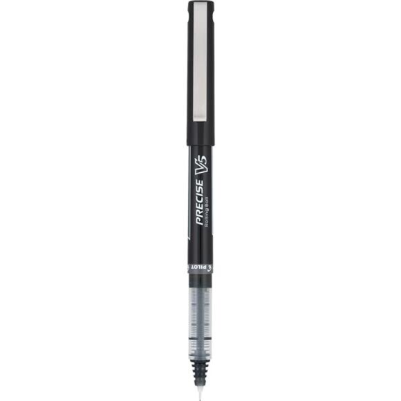 Precise V5, Capped Liquid Ink Rolling Ball Pens, Extra Fine Point 0.5 mm, Black - Picture 4 of 7